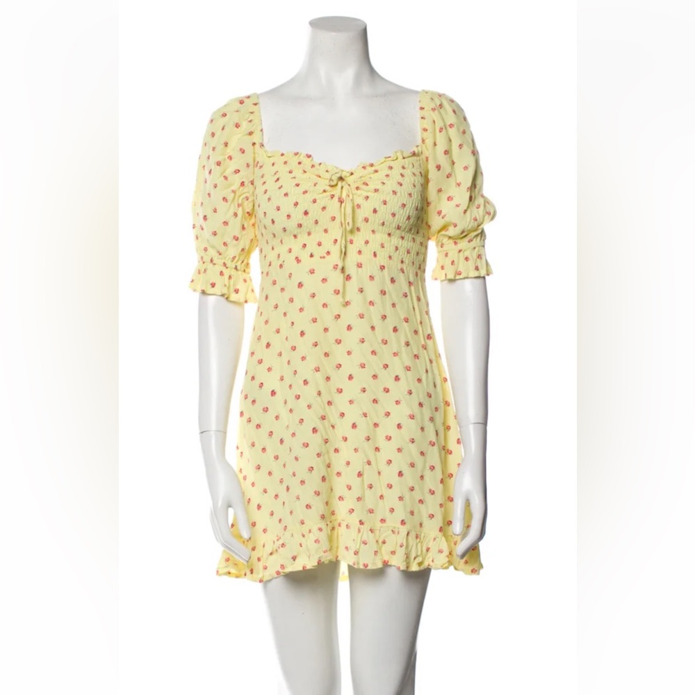 Faithfull the Brand Floral Babydoll Dress